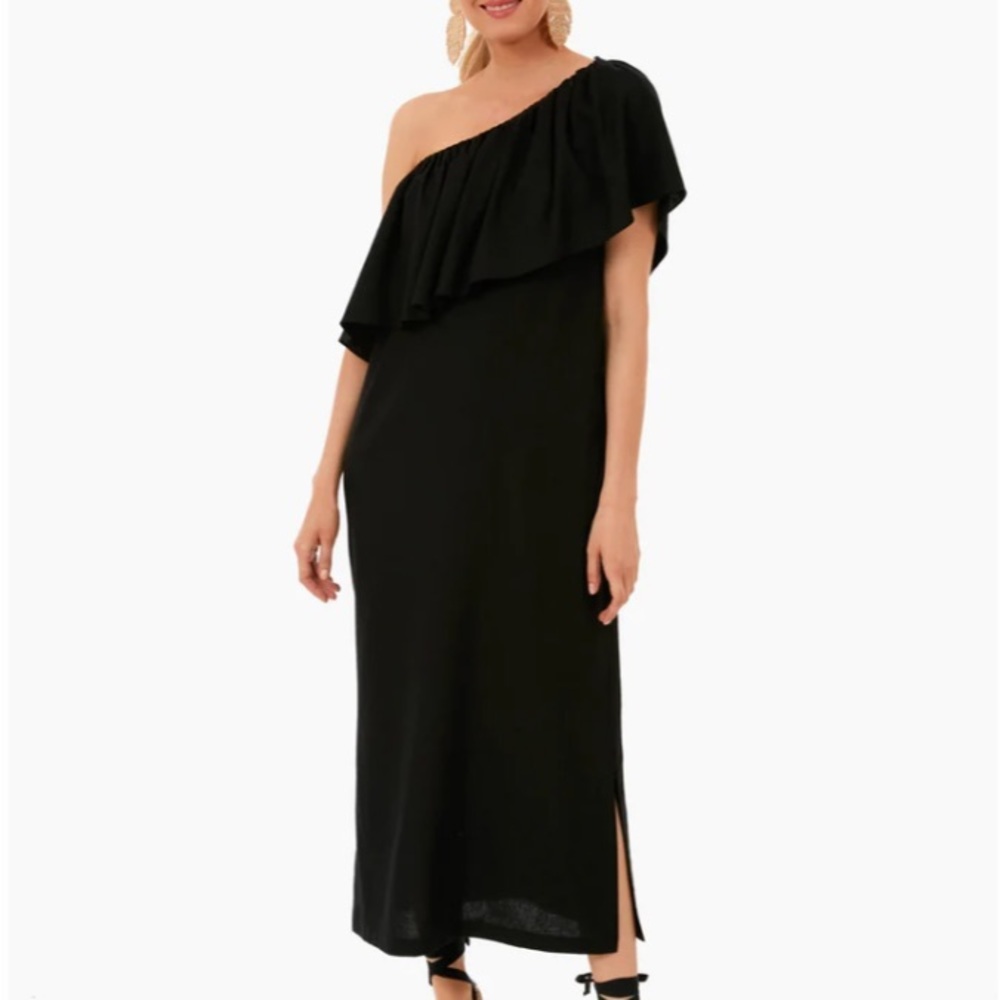 Black Florencia One Shoulder Dress
POMANDER PLACE - Picture 2 of 10